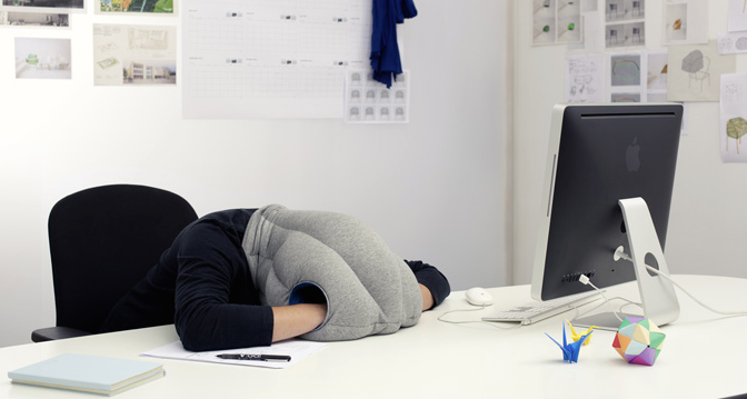 ostrich pillow